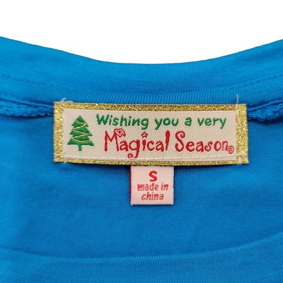 wishing you a very magical season Christmas tree beach tropical shells size smal - Picture 3 of 3